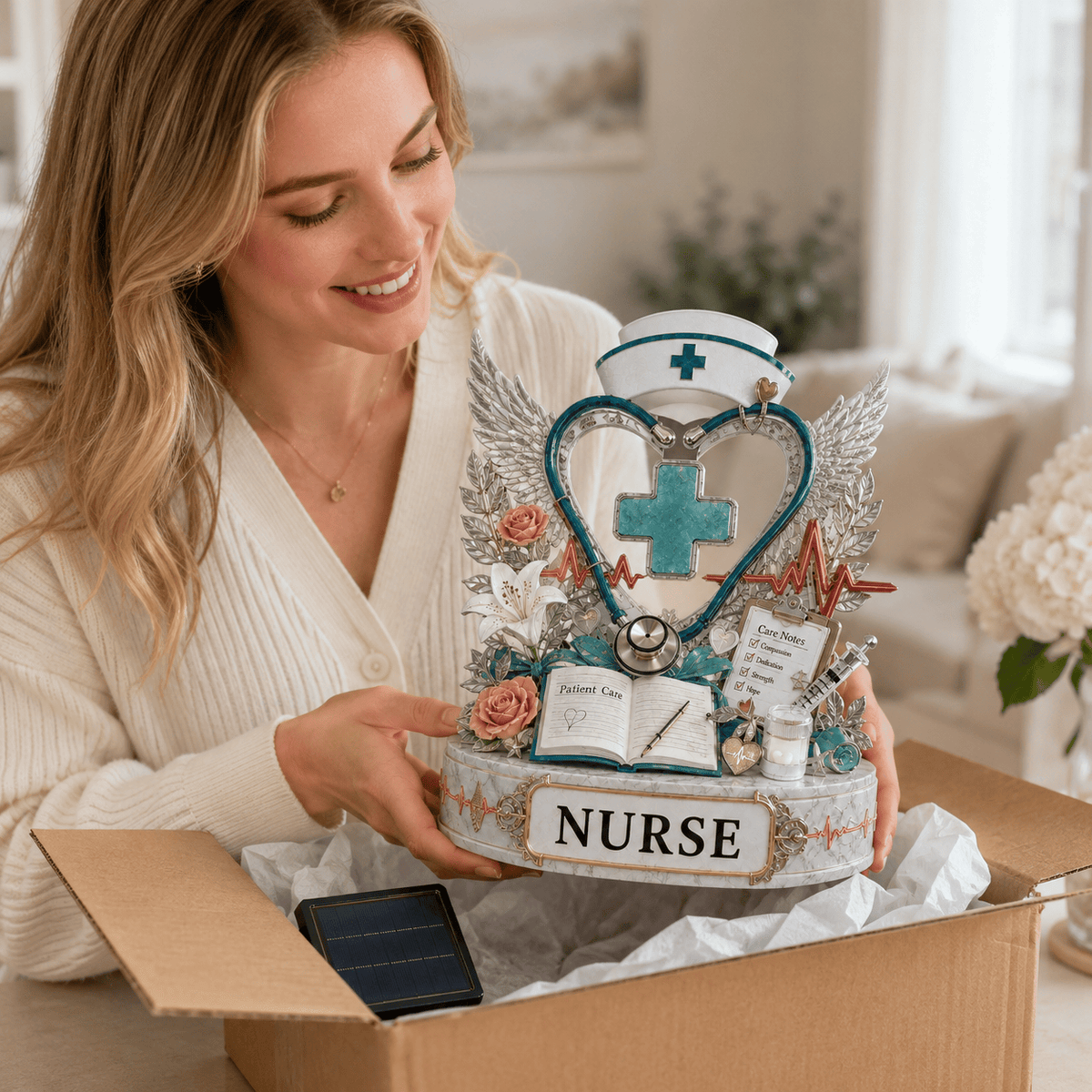 Premium NURSE Solar Garden Light HQH