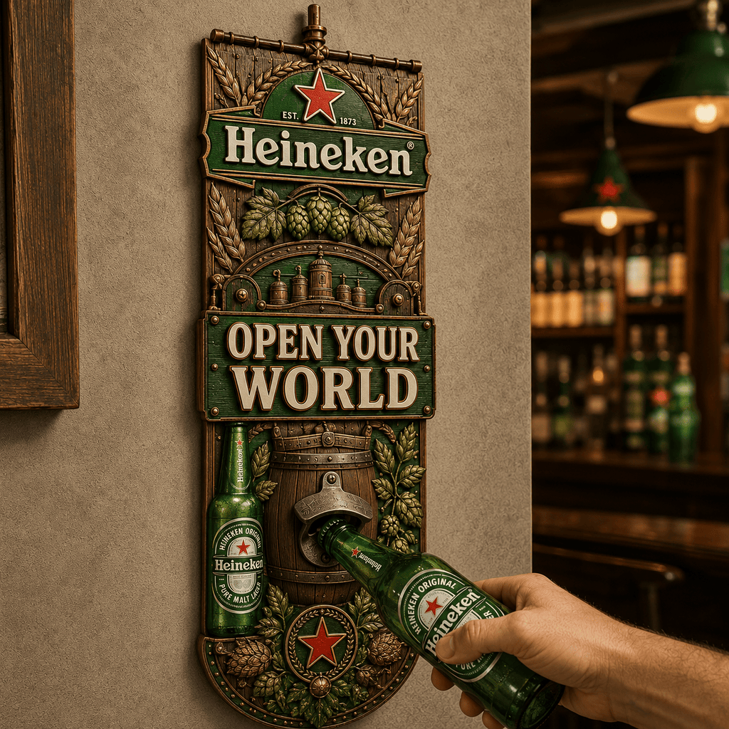 Premium HNK Wall Hanging Bottle Opener TNSM
