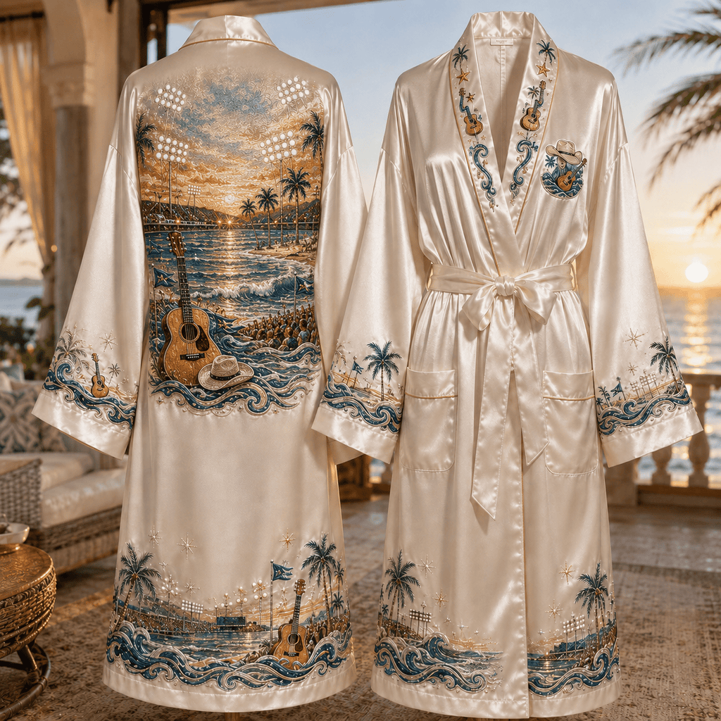 PREMIUM KNCN Satin Robe NVH