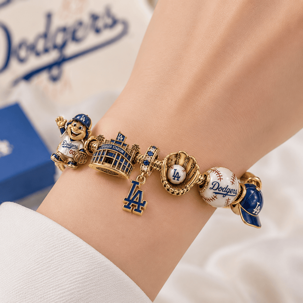 LAD Gold Charm Bracelet Set BMD