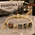 SBWY Gold Charm Bracelet Set PTT