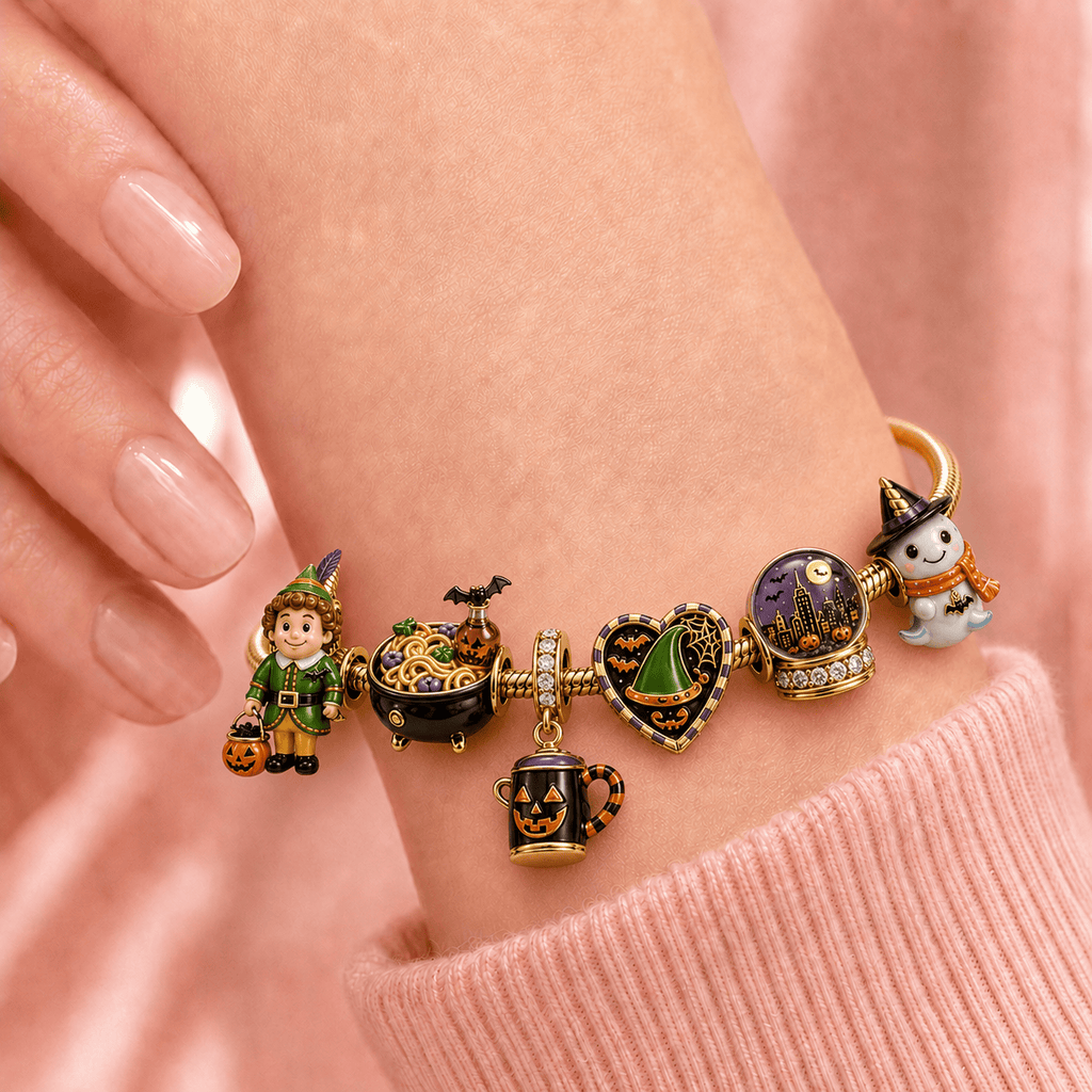 ELF Gold Charm Bracelet Set TMH