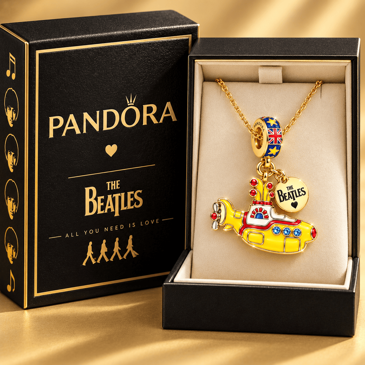 TBE Solid Gold Chain with Diamond Pendant BMD