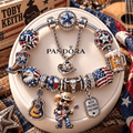 TBKH Silver Charm Bracelet Set NTTB