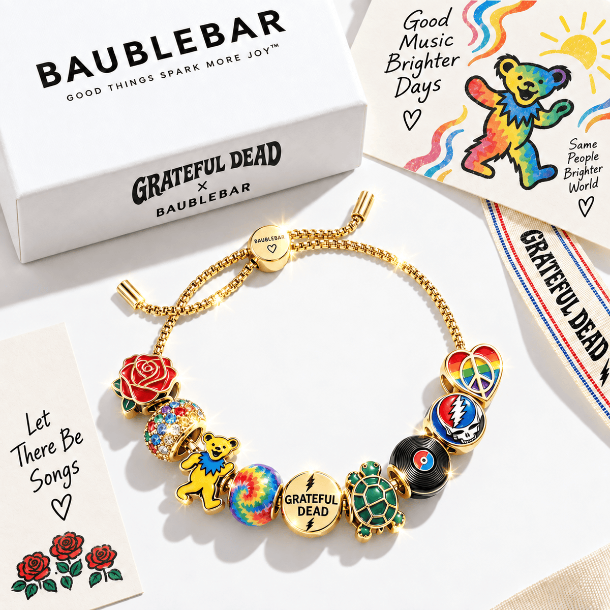 GRFD Gold Charm Bracelet Set BMD