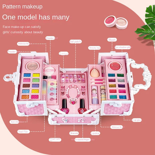 Children's makeup suitcase toy